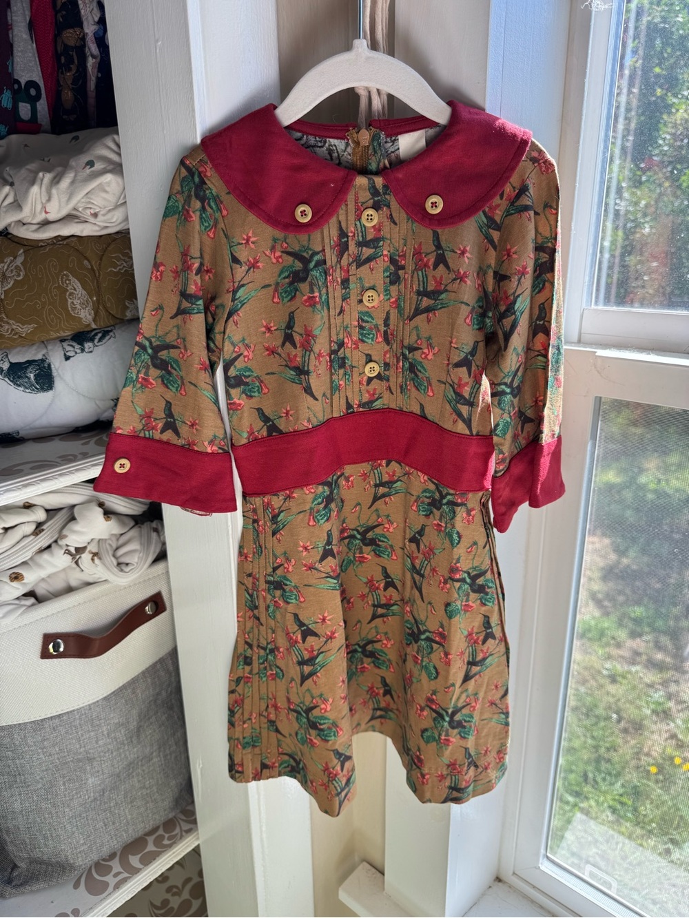 Kate Quinn WOODS hummingbird dress